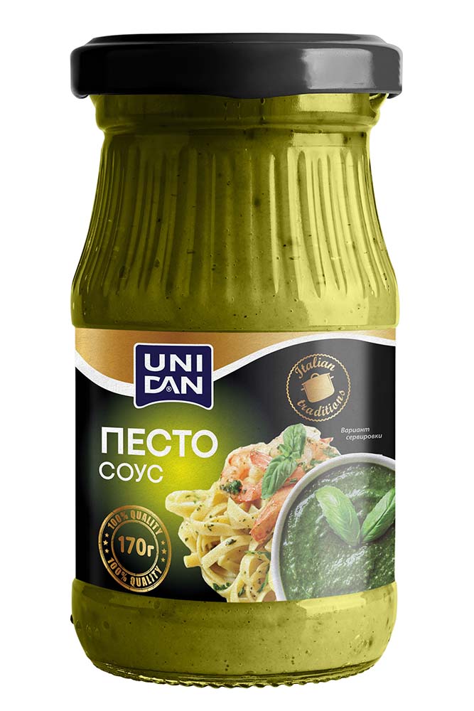 Соус ЮниДан Песто ст/б 170г