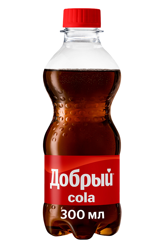 Напиток Добрый Кола газированный ПЭТ 0,3л