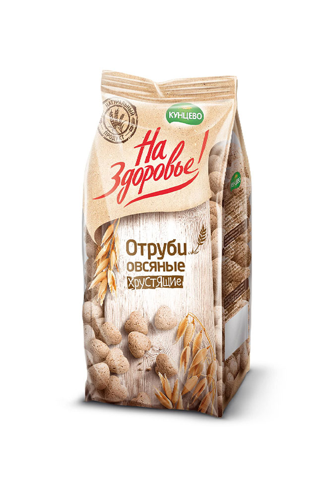 Отруби На здоровье овсяные 175г