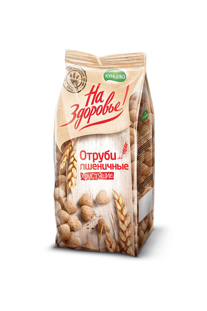 Отруби На здоровье пшеничные 175г