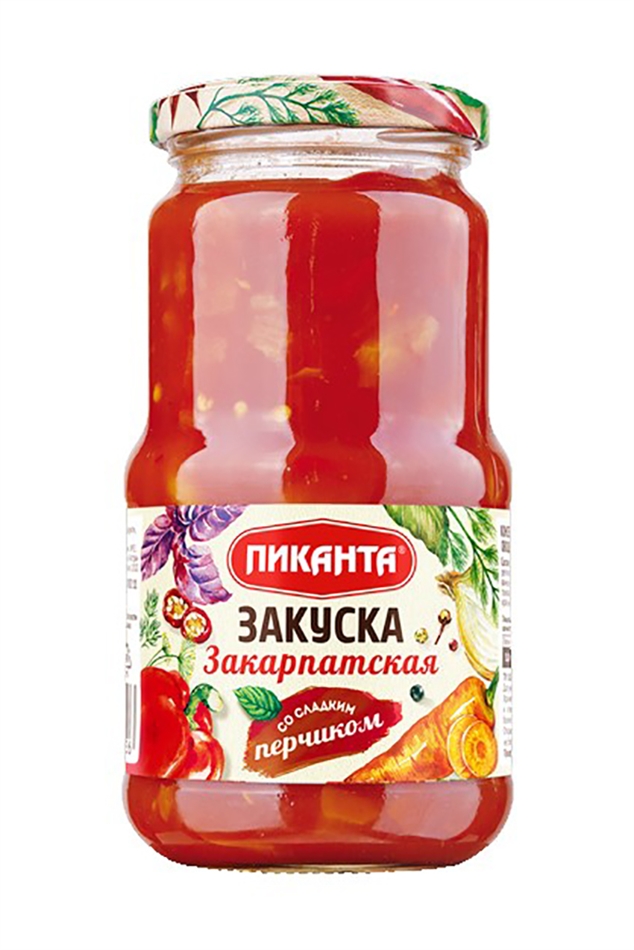 Закуска Пиканта Закарпатская 460г
