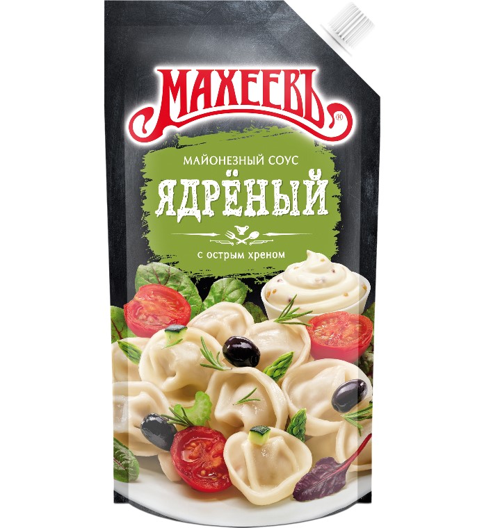 Соус майонезный Махеев Ядреный 50,5% д/п 200г