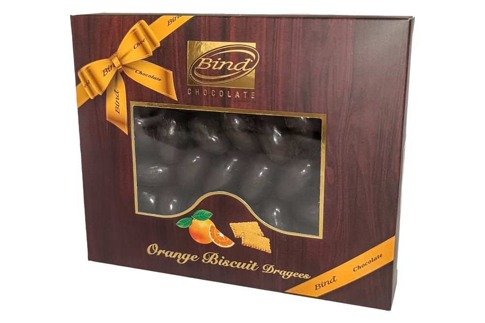 Драже Бинд Бисквит со вкусом апельсина 100г