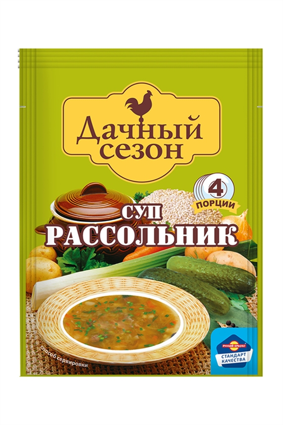 Суп Дачный сезон Рассольник 65г