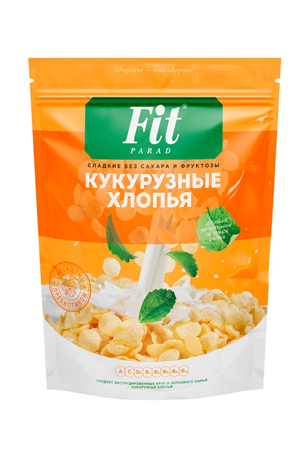 Кукурузные хлопья Фит Парад 200г