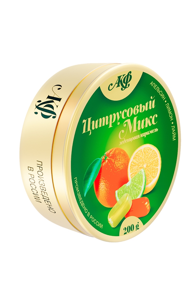 Карамель леденцовая Цитрусовый Микс АКФ 200г