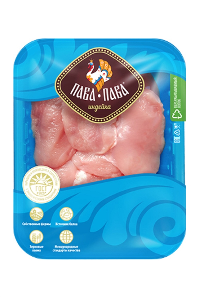 Мясо индеек Медальон бескостный охлажденный полуфабрикат 480г