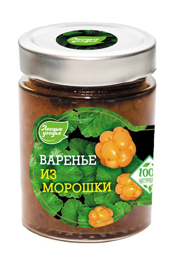 Варенье Лесные угодья из морошки 275г