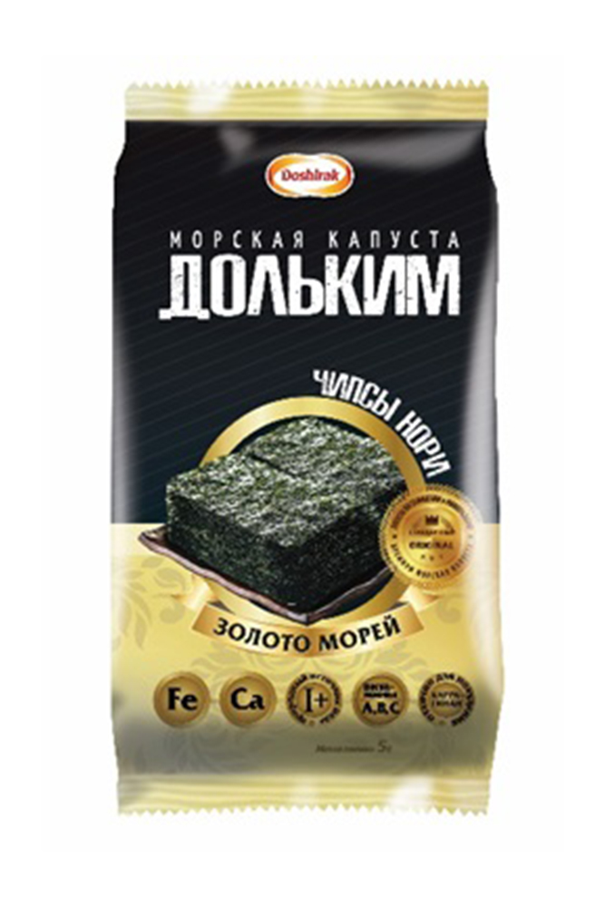 Чипсы Дольким морская капуста 5г