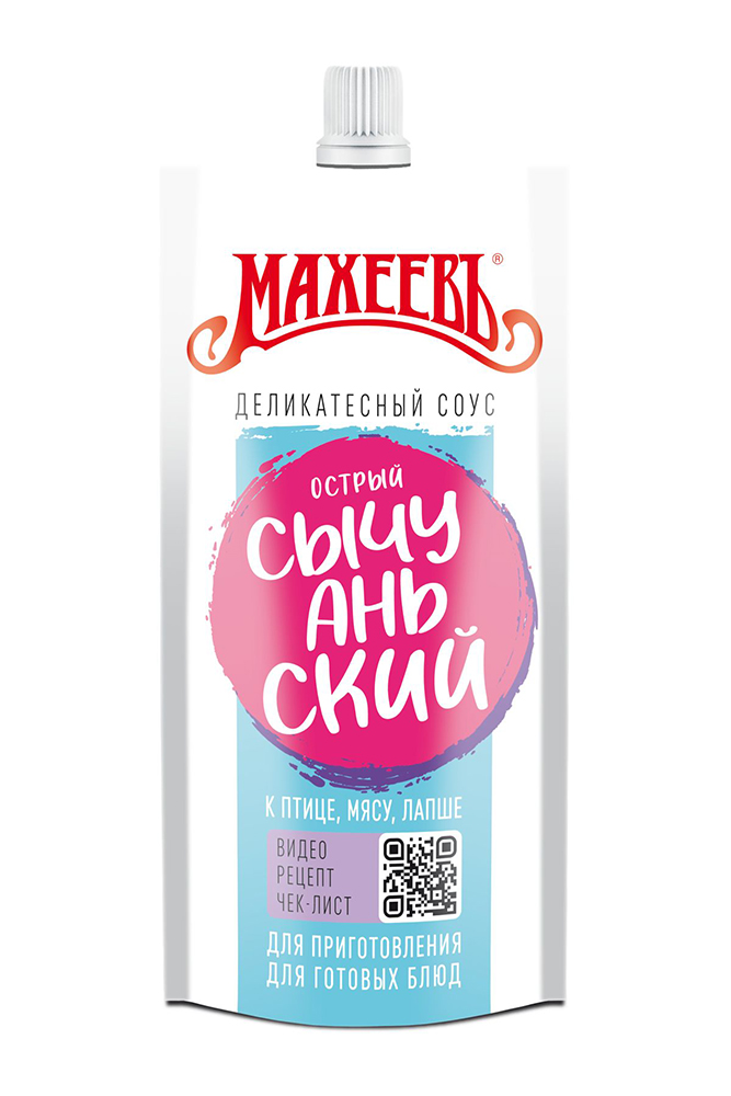 Соус Махеев сычуаньский деликатесный д/п 140г