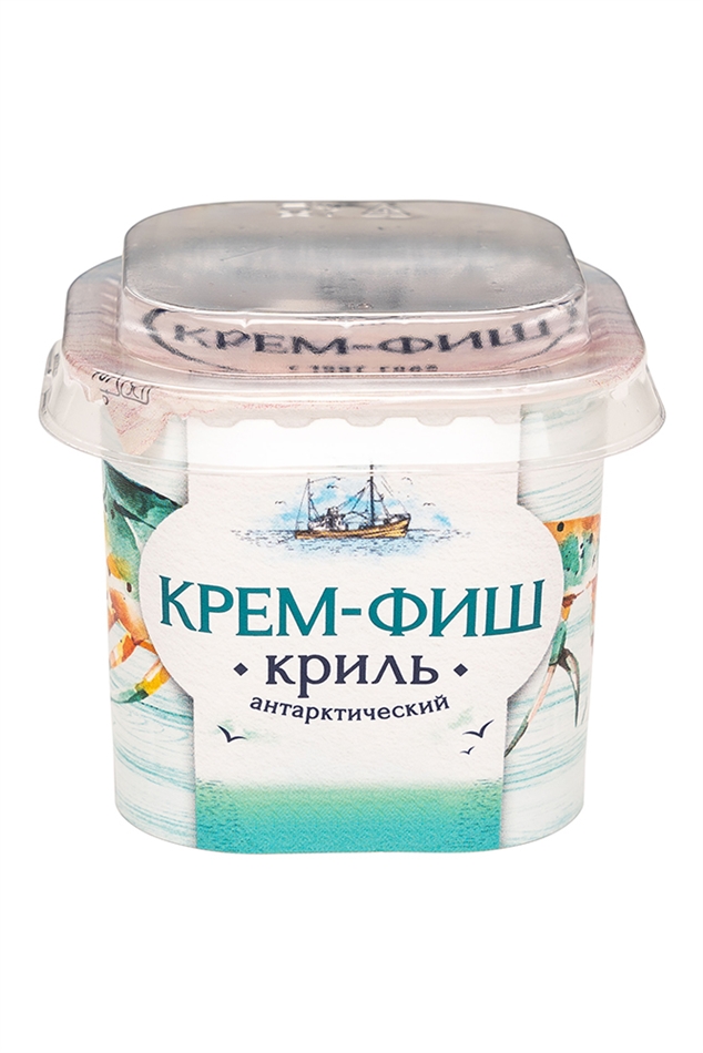 Паста Крем-Фиш с антарктическим крилем и кальмаром 150г