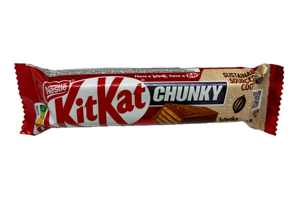 Батончик Кит Катмолочный шоколадный с хрустящей вафлей 40г