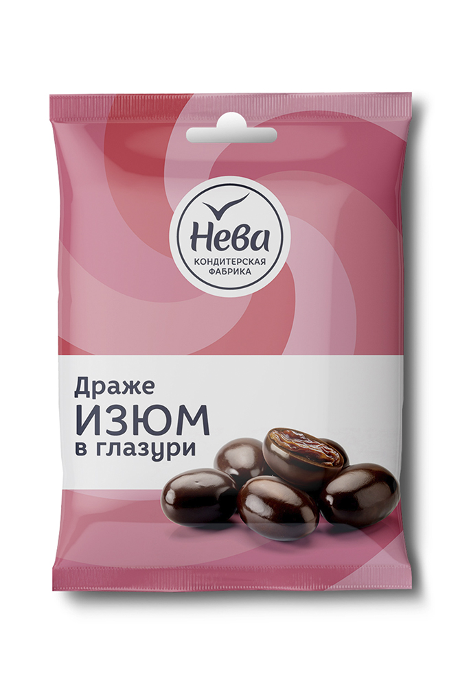 Драже Нева Изюм в глазури 140г
