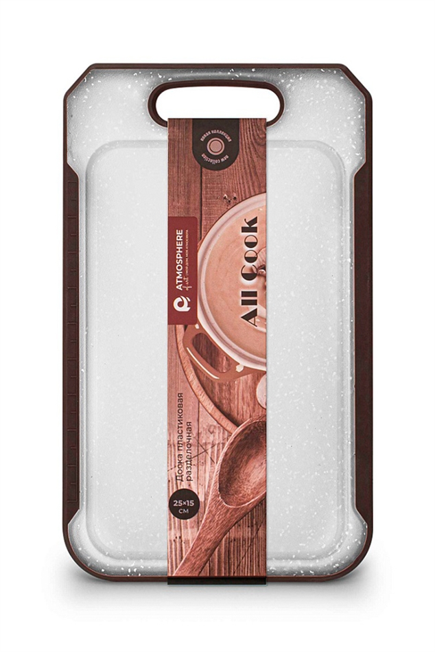 Доска раздел.АлКок пластиковая 25х15см