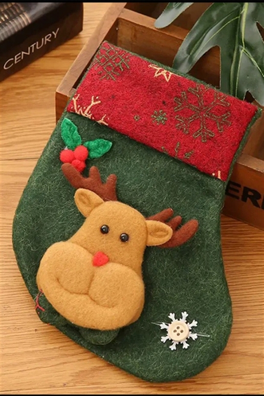 Носок декоративный Олень