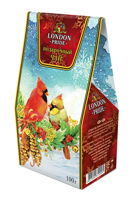 Чай  Лондон Прайд Зимняя Коллекция черный 100г