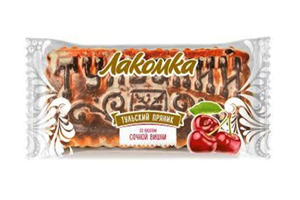 Пряник Тульский Лакомка вишня 130г