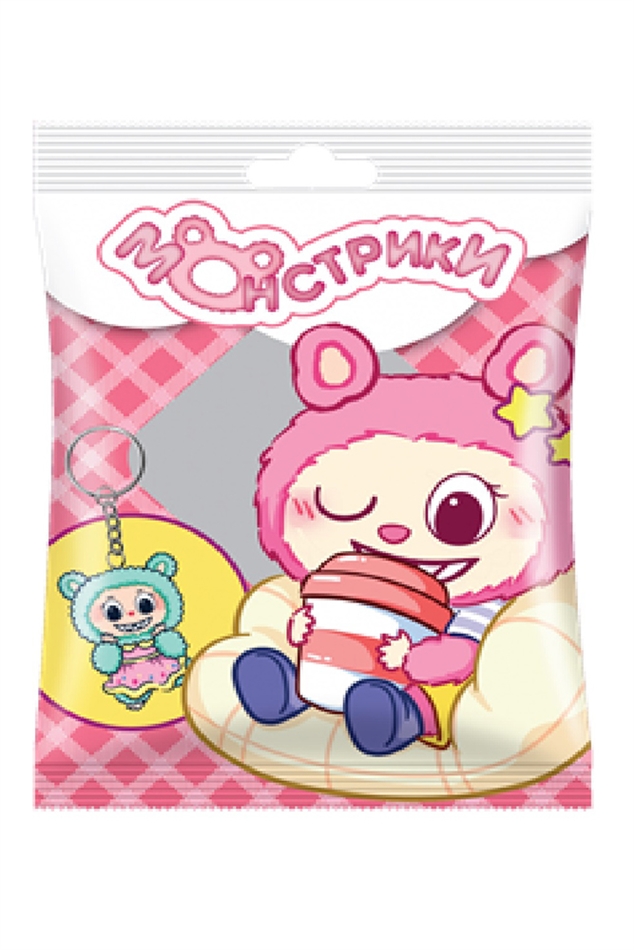 Брелок Монстрики в флоупаке