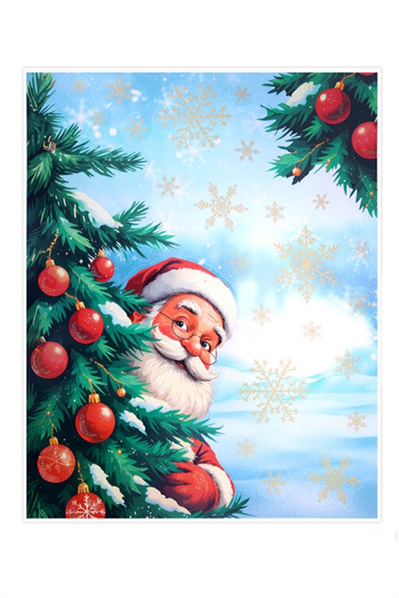 Наклейка для окон Ассорти №3 двусторонняя 30х38см