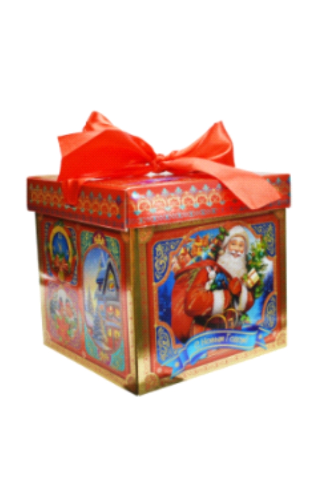 Новогодний подарок Сокольники куб 900г