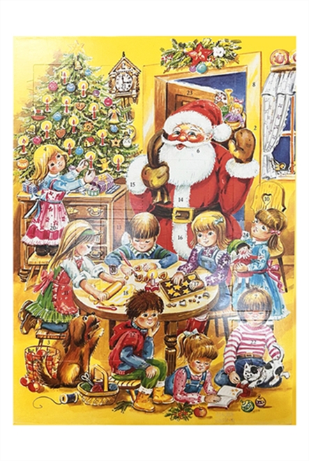 Адвент-календарь с молочным шоколадом Вави 75г