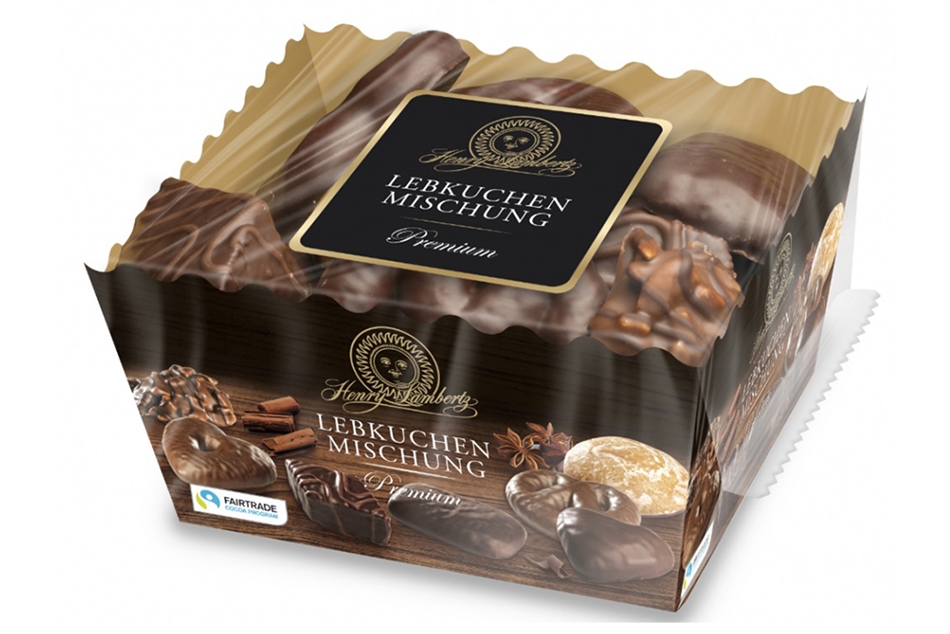 Ассорти бисквит Ламбертц с темным и молочным шоколадом 200г