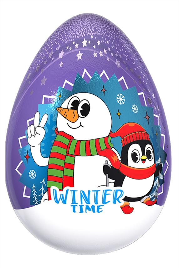 Шоколадное  яйцо Конфитрейд Шоки Токи из молочной глазури с игрушкой 70г