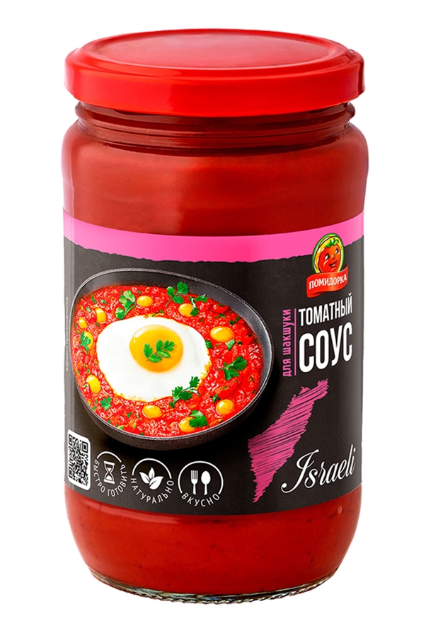 Соус Помидорка для шакшуки стеклянная банка 350мл