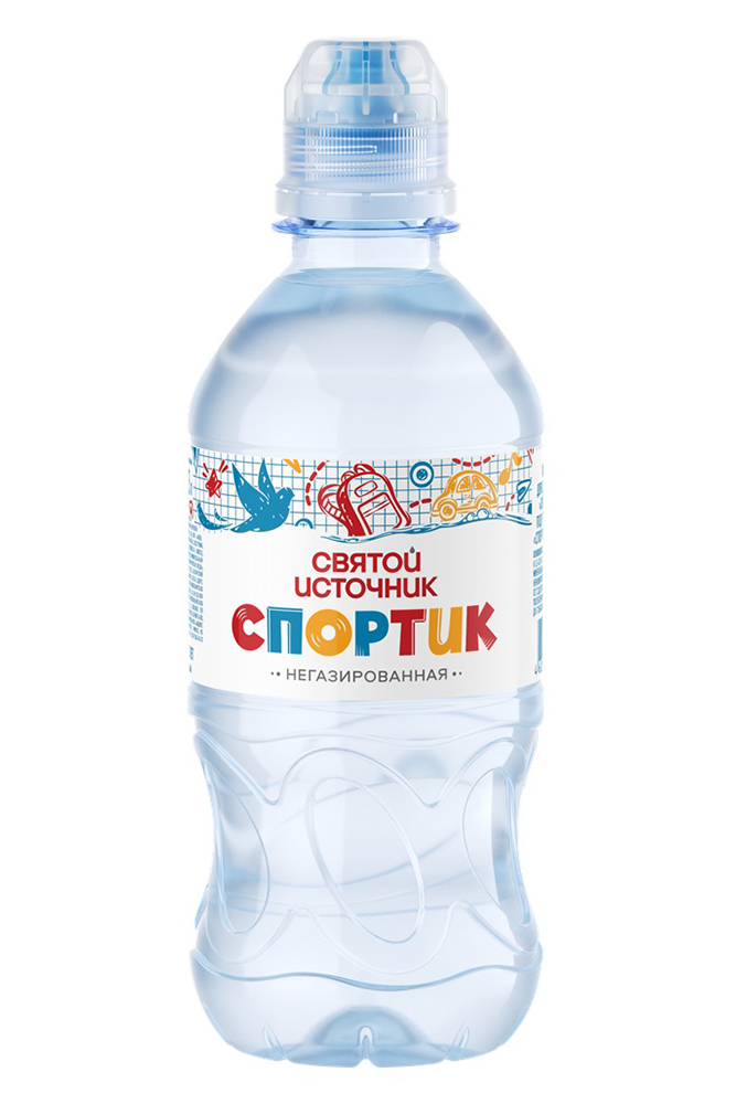 ДП Вода Святой Источник Спортик негазированная ПЭТ 0,33л