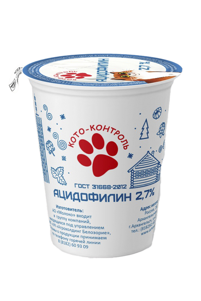 Ацидофилин Кото-контроль 2,7% 200г