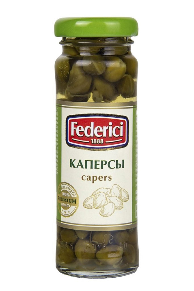 Каперсы Федеричи ст/б 100г