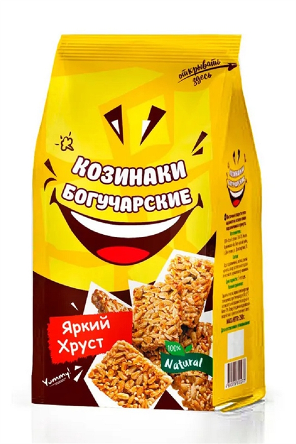 Козинаки Богучарские Яркий хруст 250г