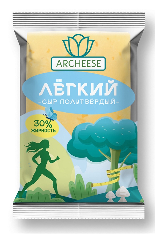 Сыр Арчиз Легкий полутвердый 30% 200г