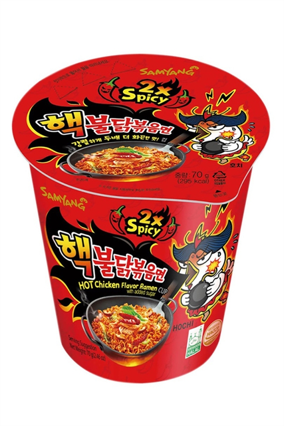 Лапша Самьянг Рамен со вкусом курицы в остром соусе 70г