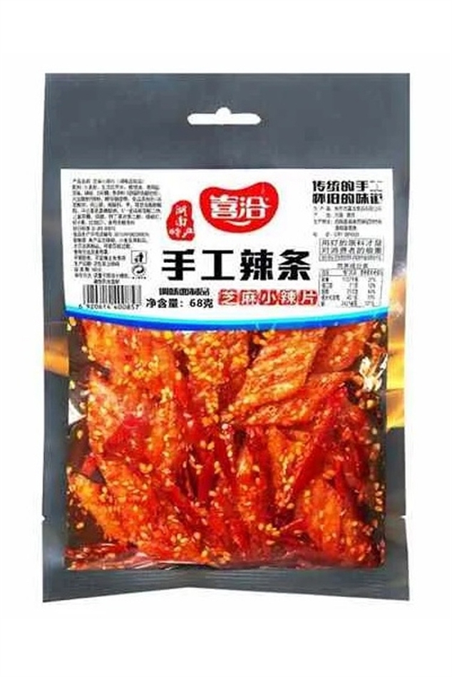 Соевое мясо Сай Киа кусочки с кунжутом 68г