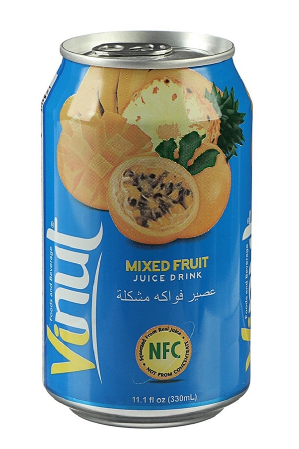 Напиток Винут Мультифрукт безалкогольный.0,33л
