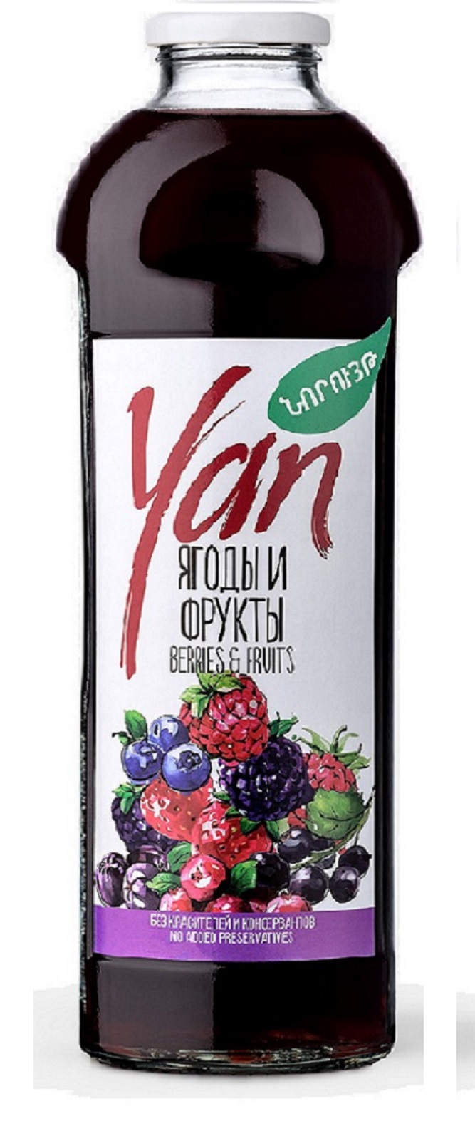 Нектар Ян ягодно-фруктовый 930мл