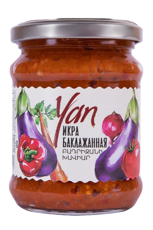 Икра Ян из баклажанов 260г