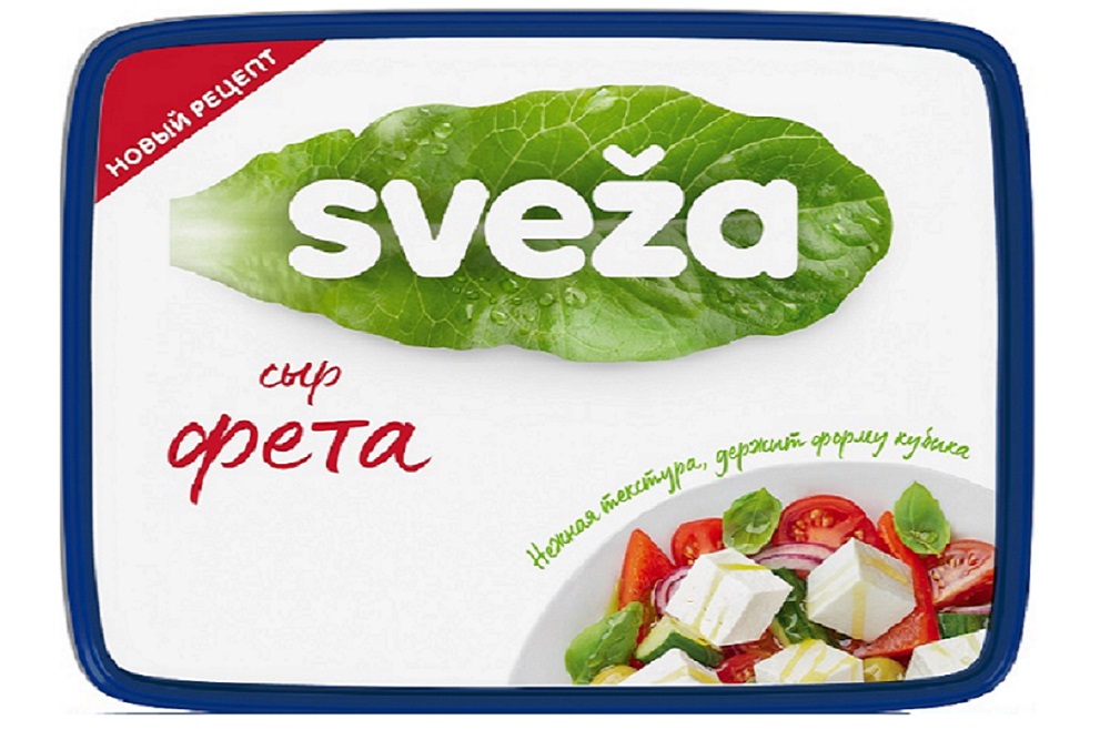 Сыр Свежа мягкий Фета Нежная 40% 250г