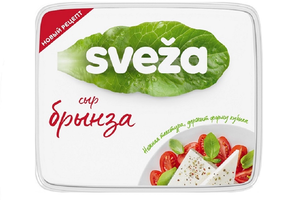 Сыр Свежа мягкий Брынза Нежная 40% 250г