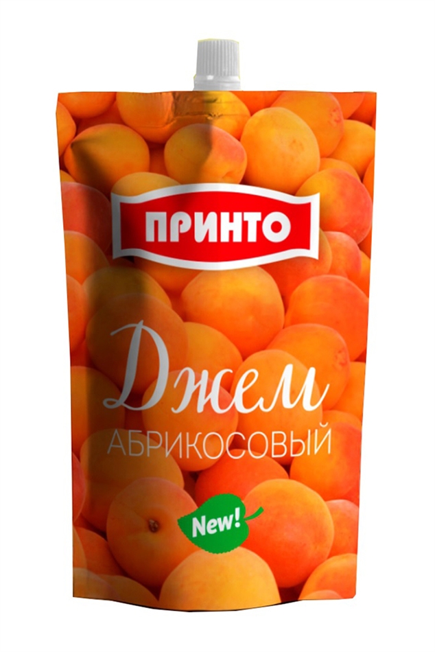 Джем Принто абрикосовый 200г дой пак