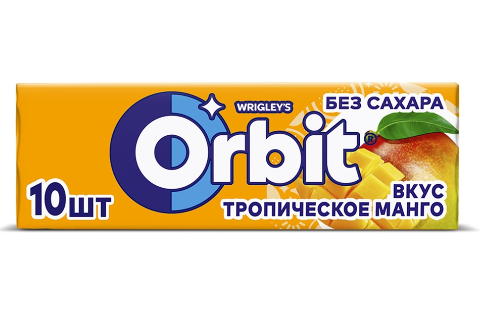 Жевательная резинка Орбит Манго 13г