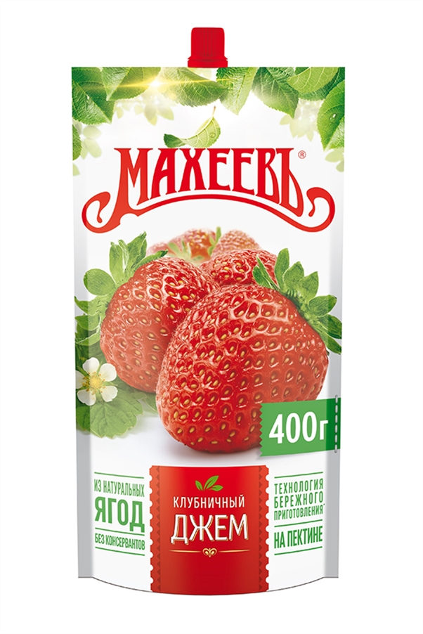 Джем Махеевъ клубника дой пак  400г