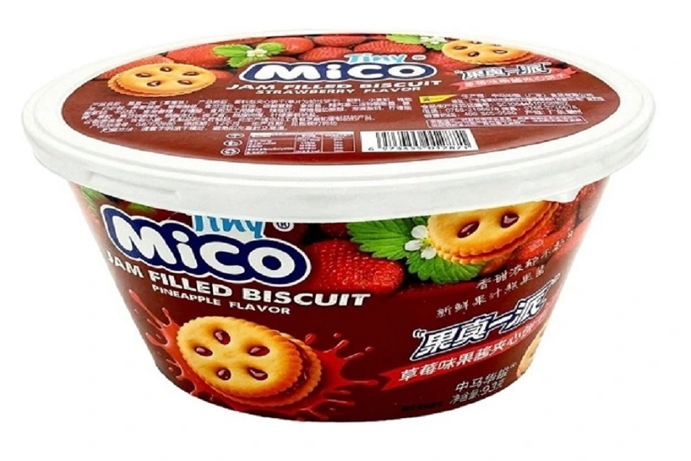 Печенье Тайни Мико со вкусом клубники 93г
