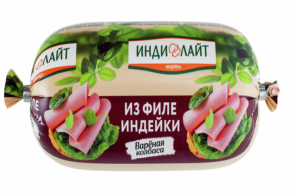 Колбаса Индилайт из филе индейки вареная 400г