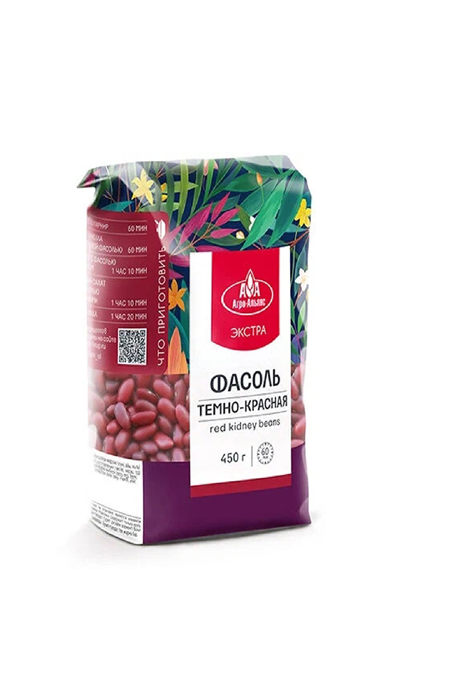 Фасоль Агро-Альянс Экстра Ред Кидни 450г