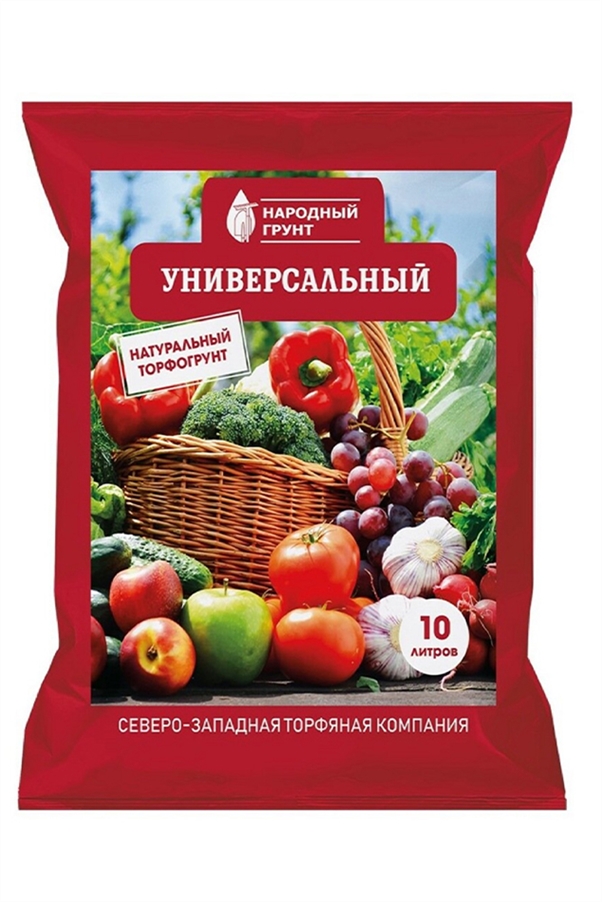 Грунт Универсальный Народный грунт 10л