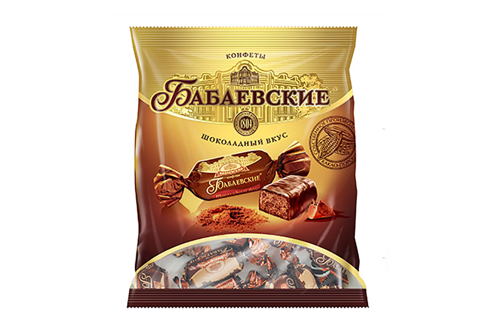 Конфеты Бабаевский шоколадный вкус 250г