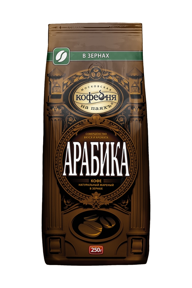 Кофе МКП Арабика зерно м/у 250г