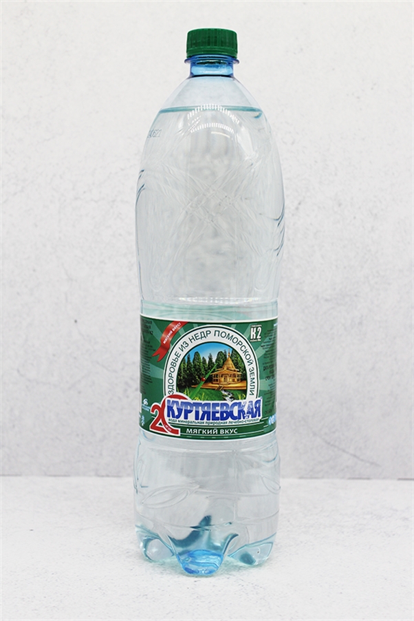 Вода Куртяевская минеральная мягкий вкус 1,5л